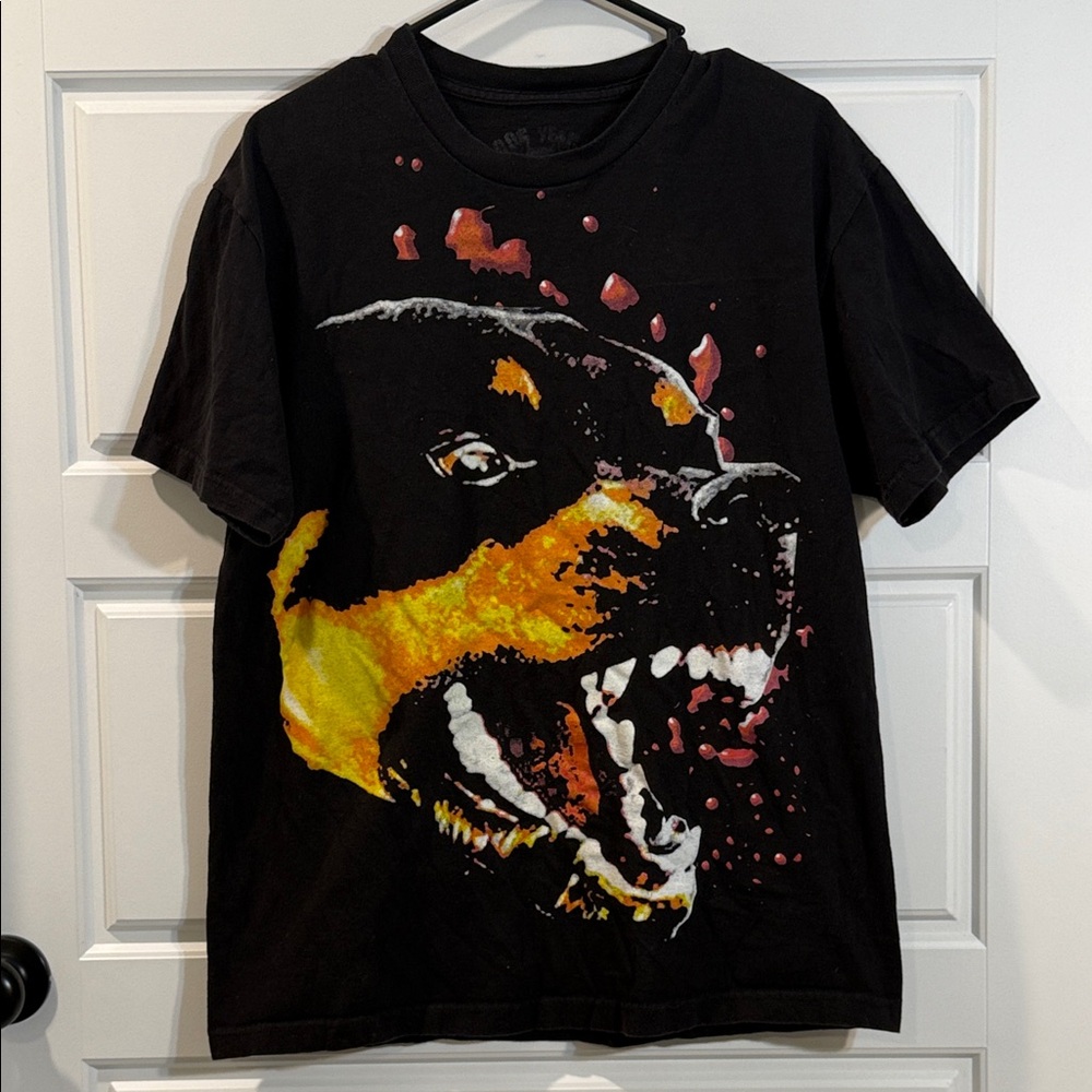 Dog Years x City Morgue Mens T-Shirt Black Rottweiler ZillaKami large